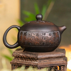 雲南紫陶百福西施茶壺建水全手工單壺泡茶紫砂壺家用辦公功夫茶具