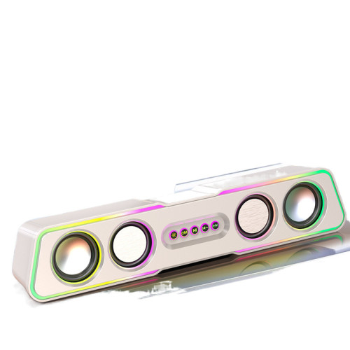 音響桌上型電腦家用桌面長條藍牙有線3d低音砲高音質大音量超重低音