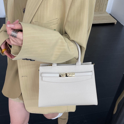 女式牛皮包包2025新款凱麗真皮女包高級感手提媽媽單肩斜背通勤包