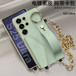 適用三星S25ultra簡約S25u腕帶錢包殼s23ultra腕帶S24ultra手機殼