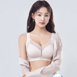 全罩杯大胸顯小薄杯文胸無痕軟鋼圈內衣女防下垂聚攏調整型收副乳