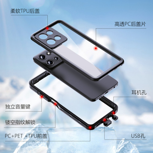 紅辣椒防水手機殼適用摩托羅拉MOTO G STYLUS 5G 2025戶外運動殼