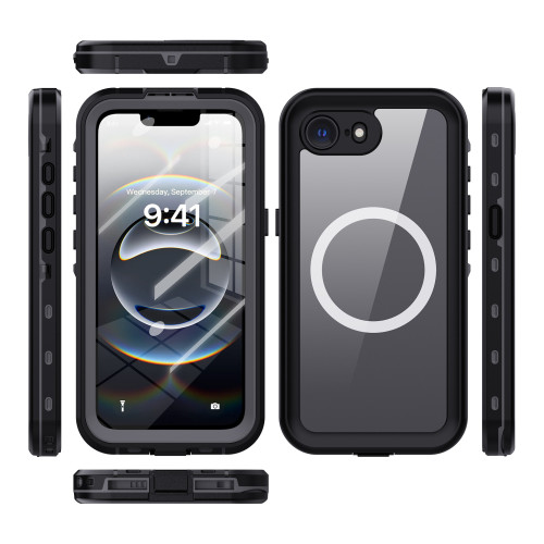 適用蘋果iPhone16e紅辣椒戶外防摔Dot+防水殼Shellbox waterproof