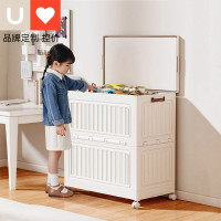 友耐折曡收納箱大容量玩具家用衣服被子儲物櫃箱子衣物帶蓋整理箱