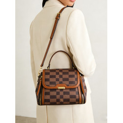 新款手提包大容量女士斜後背包時尚簡約氣質包包百搭通勤單肩包