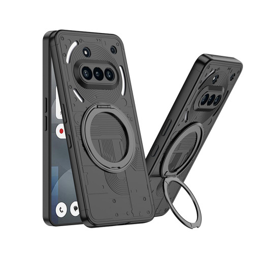 適用Nothing phone3A手機殼phone3APro保護套車用支架360旋轉指環