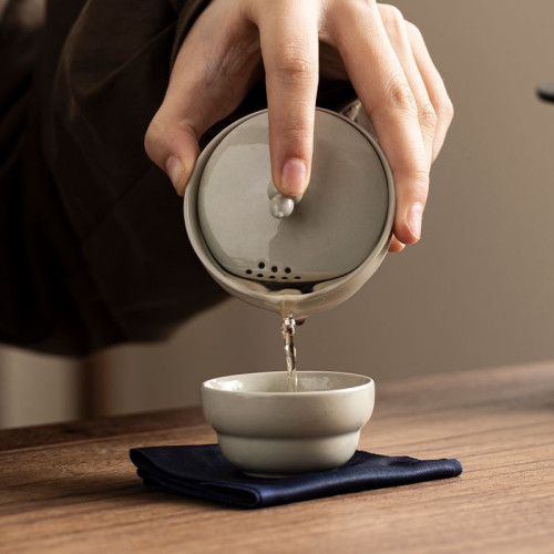 葫蘆旅行茶具一壺一杯可攜式泡茶壺戶外單人福祿快客杯禮品套裝 葫蘆旅行茶具一壺一杯可攜式泡茶壺戶外單人福祿快客杯禮品套裝