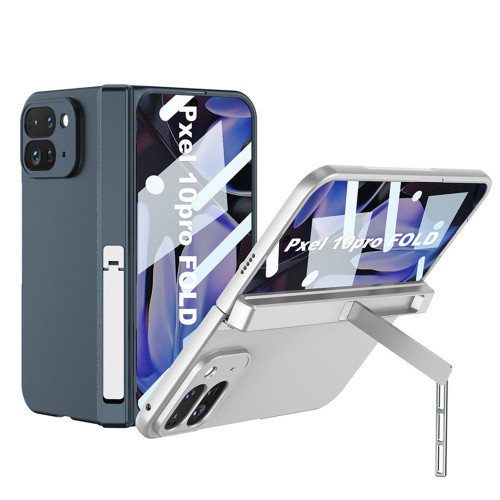 適用谷歌pixel10Pro fold手機殼磁吸鉸鏈支架殼膜一體Googl10 Pro