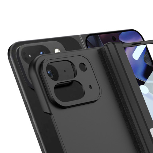適用谷歌pixel10Pro fold手機殼磁吸鉸鏈支架殼膜一體Googl10 Pro