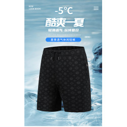 高流量同款印花夏季情侶潮牌簡約運動短褲休閒沙灘5分褲