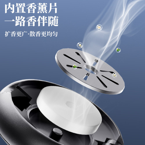 新款香薰磁吸手機支架 可攜式折曡手機支架汽車導航專用支架
