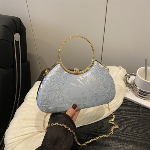 法式小衆設計包包女2025新款潮時尚鏈條斜後背包手提包手拎外出方包
