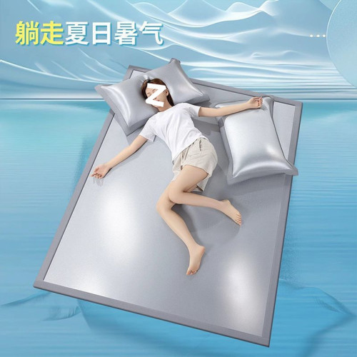 A類冰絲涼蓆三件套夏季宿舍蓆嬰兒可用夏天2025新款床單床墊
