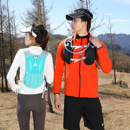 阿澤拉雙肩包登山運動馬甲戶外包跑步馬拉松戶外休閒登山包