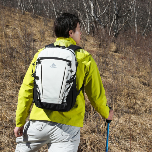 阿澤拉登山包徒步休閒運動戶外後背包大容量輕便防潑水雙肩包