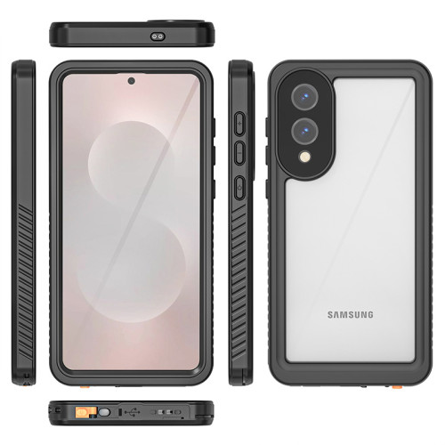 適用三星GalaxyS25edge手機殼運動防摔防水套透明密封保護防水殼