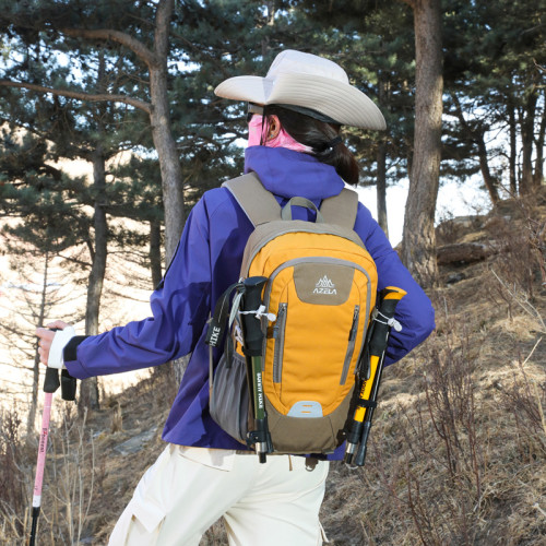阿澤拉雙肩包戶外越野運動後背包旅行徒步戶外大容量輕便登山包