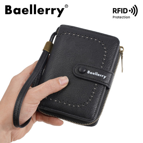 新款baellerry女士錢包復古女款錢包卡包高級感時尚大容量錢包女