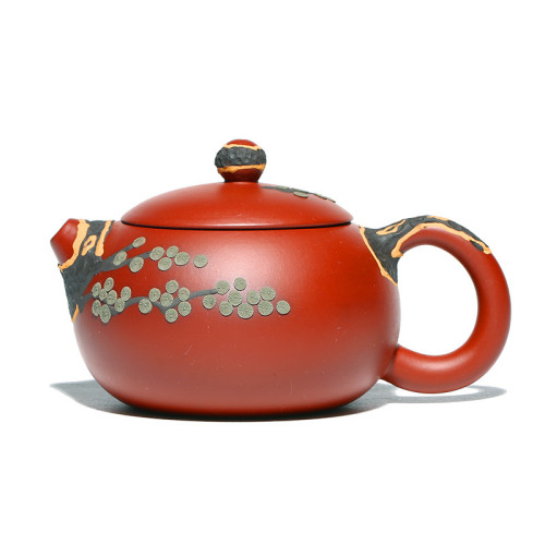 正宗宜興紫砂壺名家手工泡茶壺家用功夫茶具套裝大紅袍松針西施壺