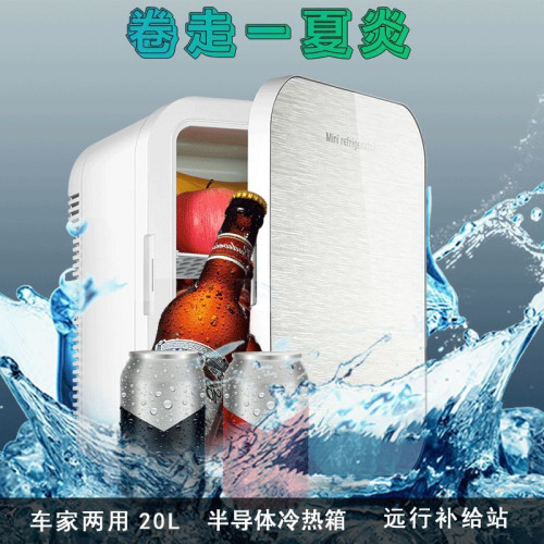 迷你冰箱學生化妝品冷藏二人家用製冷單人宿舍租房小型車用冷暖箱