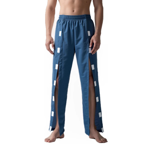 骨折臥床癱瘓病人衣服易穿脫病號服護理服春夏款紗線睡衣