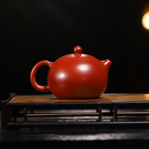 私人正宗宜興紫砂壺手工泡茶壺茶具套裝原礦大紅袍卡蓋西施壺