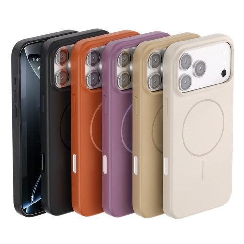 適用iPhone17pro原派大視窗蘋果17一體AI按鍵防摔防滑磁吸保護殼