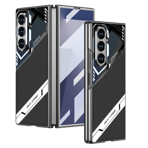 GKK素皮電競保護套防摔殼適用三星zfold7純色手機殼