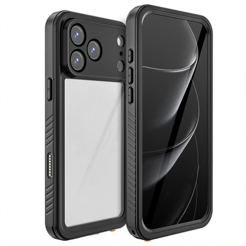 紅辣椒防水殼適用蘋果iPhone17手機遊泳潛水17ProMax防摔戶外保護