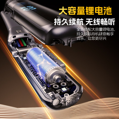 柏林之聲藍牙耳機超長續航大電量運動掛脖式耳機藍牙2025新款