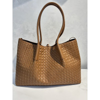 2025新款牛皮手工高級感編織包 法式休閒手提單肩斜背女包托特包