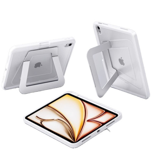 適用2025蘋果平板iPad11支點殼保護套Air7帶筆槽10代隱形支架13寸