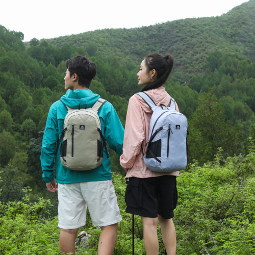 阿澤拉登山包徒步旅行休閒雙肩包輕便防潑水大容量運動雙肩包