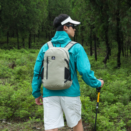 阿澤拉登山包徒步旅行休閒雙肩包輕便防潑水大容量運動雙肩包
