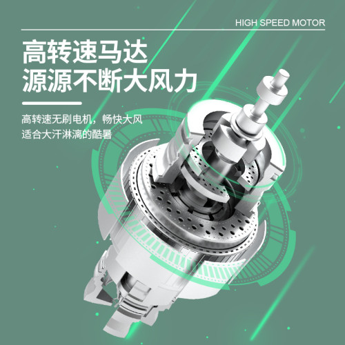 熱門新品高速暴力渦輪風扇 戶外降溫大風力吹塵槍 無刷手持小風扇