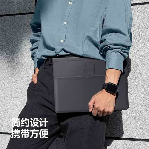 適用三合一無線充多功能筆電內膽包MacBookAir可攜式收納包