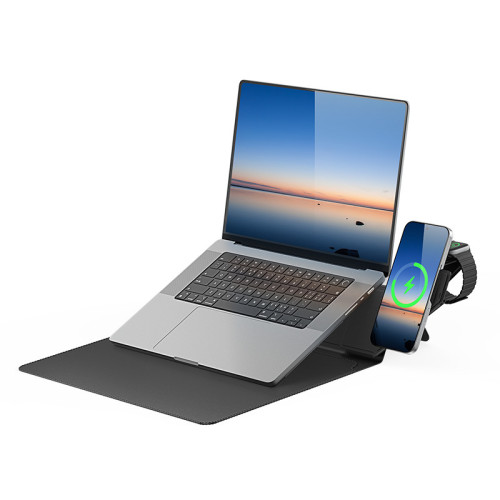 適用三合一無線充多功能筆電內膽包MacBookAir可攜式收納包