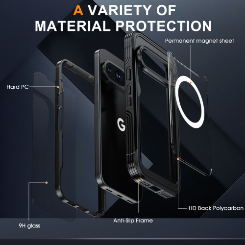 適用谷歌Pixel10/10Pro手機殼10ProXL透明三防密封防摔防塵全包殼