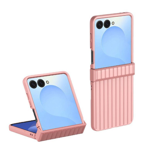 適用三星Z FliP7折曡手機殼全包行李箱Z FliP6鉸鏈Z FliP5保護套