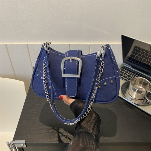 今年流行時尚韓版帆布包百搭ins鏈條單肩斜後背包2023早秋新款女包 今年流行時尚韓版帆布包百搭ins鏈條單肩斜後背包2023早秋新款女包