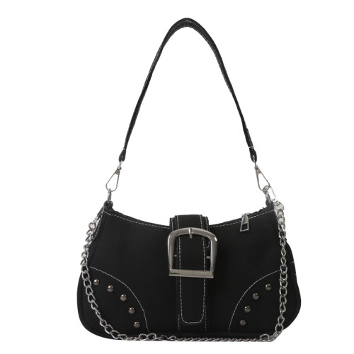 今年流行時尚韓版帆布包百搭ins鏈條單肩斜後背包2023早秋新款女包 今年流行時尚韓版帆布包百搭ins鏈條單肩斜後背包2023早秋新款女包