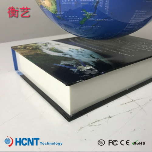 磁懸浮8寸書本懸浮地球儀中英文雙語辦公家居擺件立體