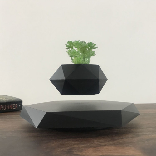 Magnetic Levitation Hexagonal Floating Flower Pot Christmas