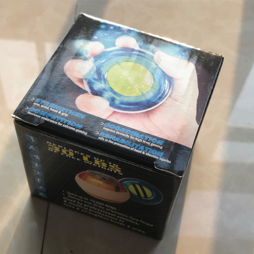 康復訓練球腕力球玩具自啓動拉繩陀螺握力成人手部健身球器材