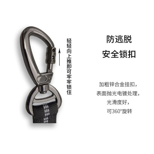 中大型犬大狗3M反光緩沖伸縮狗狗車用牽引繩寵物汽車安全帶