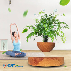 磁懸浮盆栽盆景植物擺件專利設計