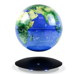 聖誕節禮物磁懸浮地球儀小夜燈床頭燈桌面裝飾家居擺件磁浮