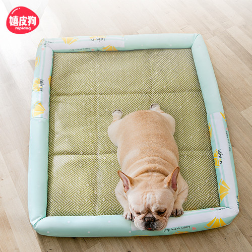 狗窩四季通用夏季夏天涼窩涼蓆窩泰迪狗墊子床貓窩小型犬寵物用品 狗窩四季通用夏季夏天涼窩涼蓆窩泰迪狗墊子床貓窩小型犬寵物用品