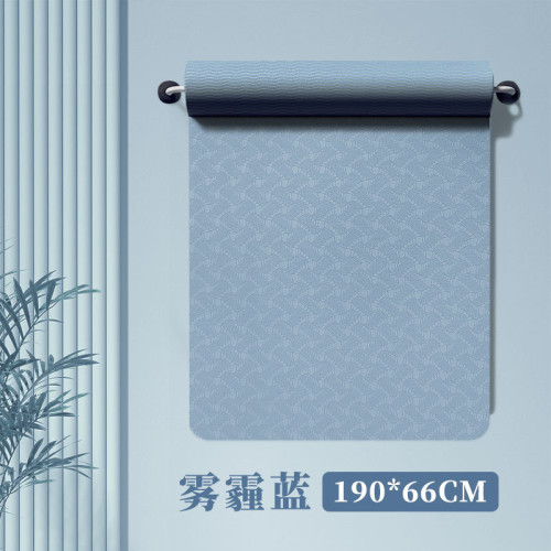 環保靜音舞蹈墊耐磨防滑健身墊加長加寬TPE瑜伽墊