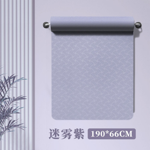 環保靜音舞蹈墊耐磨防滑健身墊加長加寬TPE瑜伽墊